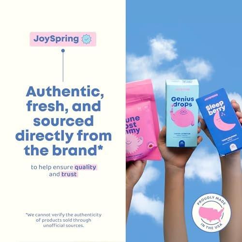 JoySpring LingoLeap B9 – L-Methylfolate 5-MTHF Plus Methyl B12 Kids Drops | MTHFR Supplement | Dual Action Formula – Methylcobalamin B12, Zeolite Drops | Grape-Flavored Vitamins | Ages 3+ - görsel 16