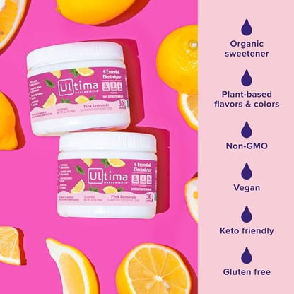 Ultima Replenisher Daily Electrolyte Powder – Plant-Based & Non-GMO: Made from plant-derived ingredients, free – Image 3