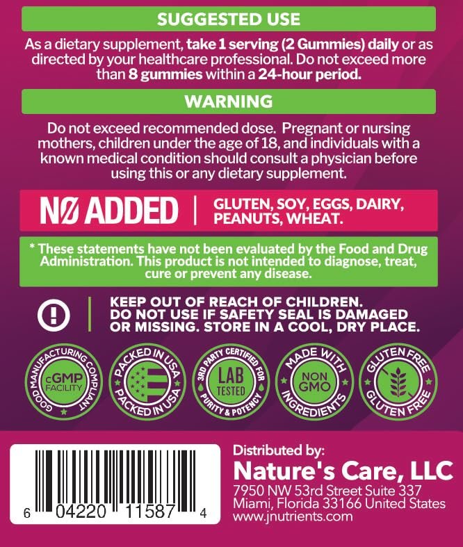 Elderberry 200mg Gummies with Vitamin C, Echinacea, Propolis (100 count) - Immune Support for Adults & Kids - Maximum Strength, Great Tasting Raspberry Flavor - Gluten-Free, Vegan - 100 Gummies - görsel 1