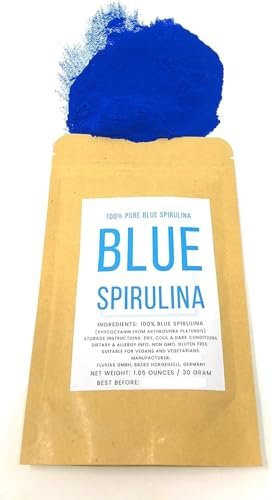 Blue Spirulina Powder - 100% Pure – Rich in Antioxidants: Phycocyanin is a potent antioxidant that helps combat – Image 3