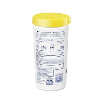 Wet Ones Antibacterial Hand Wipes, Tropical Splash, 40ct Canister (6 Pack) - Hand Sanitizer Wipes