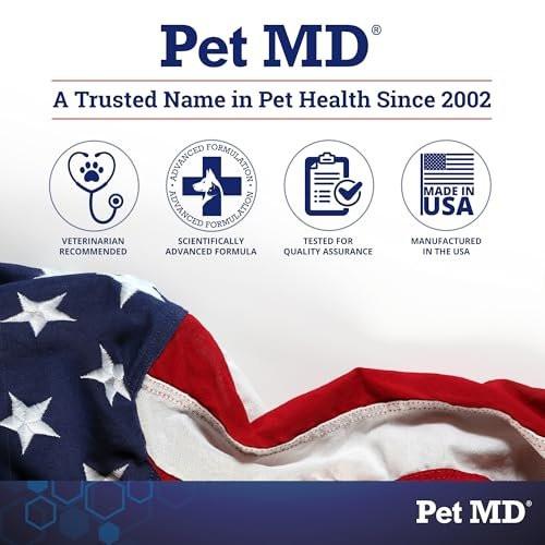 Pet MD Hydrocortisone Spray for Dogs, Cats, Horses - Itch Relief Spray & Hot Spot Treatment for Dogs, Irritated Dry Itchy Skin, Allergies, and Dermatitis - Reduces Topical Inflammation - 4 oz - görsel 3