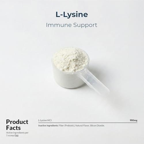 L-Lysine Supplement for Cats 900mg/scoop - Cat Supplement for Sneezing and Runny Nose, Cold, Immune Support, Eye Function, and Respiratory Health – Lysine Powder - görsel 9