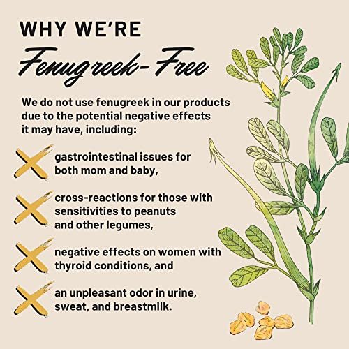Legendairy Milk Cash Cow Lactation Supplement, Moringa, Alfalfa, and Goat's Rue Breastfeeding Supplement for Milk Supply Increase, Fenugreek-Free, Certified Organic, Vegan, Non-GMO, 60 Capsules - görsel 6