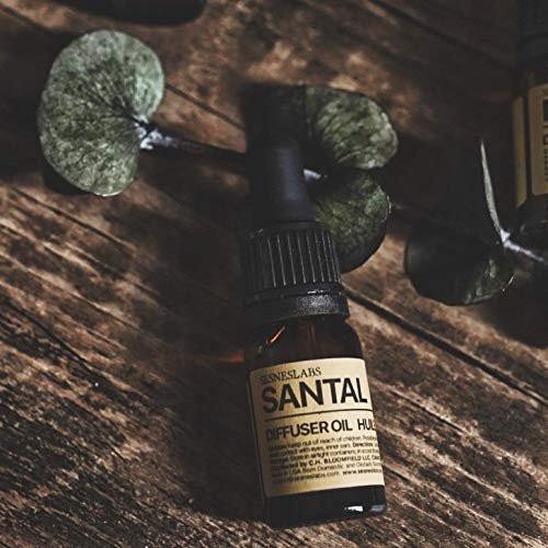 sesneslabs Santal Diffuser Oil, Niche Scent, Amber Coco Vanilla Cedar Sandalwood Musk Essential Oils Blend for Ultrasonic Diffuser Scent Projects (.33 oz/10 ml) - görsel 7