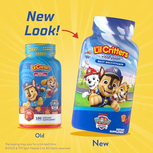 Lil Critters Nickelodeon Paw Patrol Kids – Package Quantity: 190 gummies per bottle – Image 8