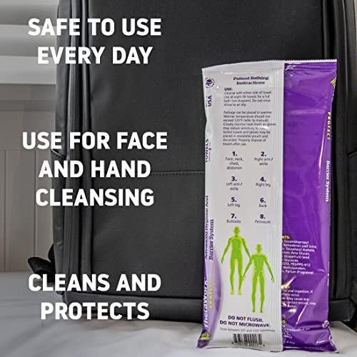 Theraworx Protect Advanced Hygiene and Barrier System Towels - 8 Count (Pack of 1) - görsel 6