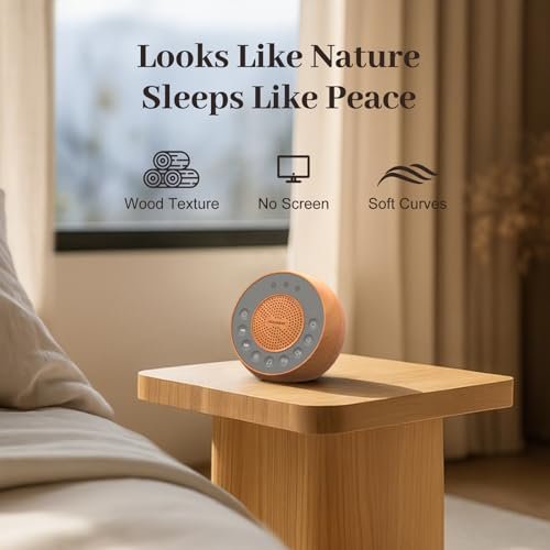 Housbay White Noise Machine with 31 Soothing – Office Workers: Use nature sounds or white noise to improve focus – Image 11