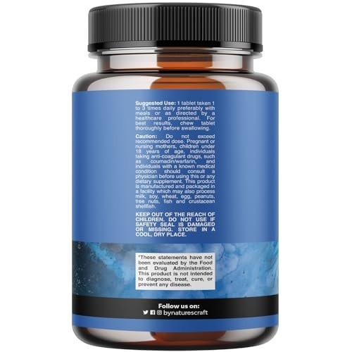 Vitamin D3 with K2 MK7 Supplement - Vitamin D3 2000 IU Tablets and K2 for Immune Support Bone Health Heart Health Joint Support Bone Strength and Mood Boost - VIT Immune System - 60 Count - görsel 4