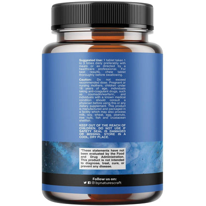 Vitamin D3 with K2 MK7 Supplement - Vitamin D3 2000 IU Tablets and K2 for Immune Support Bone Health Heart Health Joint Support Bone Strength and Mood Boost - VIT Immune System - 60 Count