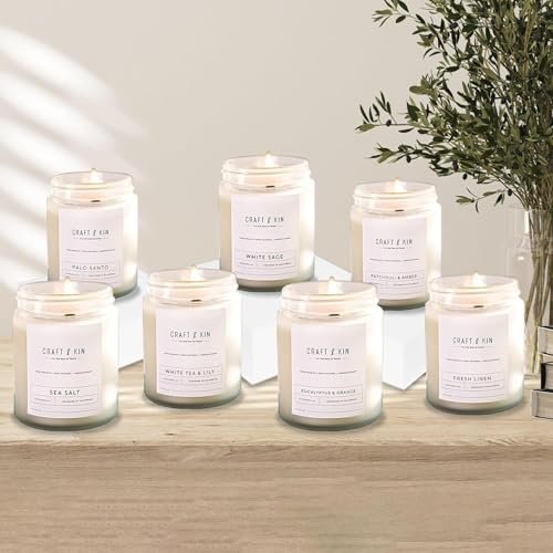 Craft & Kin Palo Santo Scented Candle | 8 Oz – Extinguish Properly: Use a snuffer or gently blow out the flame. – Image 9