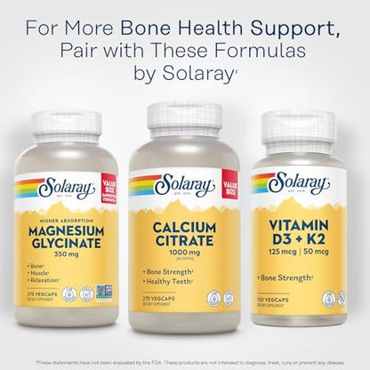 Solaray Calcium Citrate 1000mg - Chelated – Chelated for Absorption: The chelated form enhances bioavailability, – Image 3