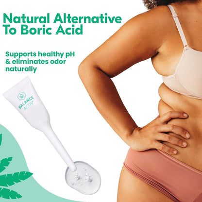 Balance Activ Odor Relief pH Balanced Vaginal Gel for Women, Works Naturally to Rapidly Relieve Unpleasant Odor & Restore Feminine Freshness