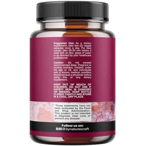 D Mannose with Cranberry Supplement - D Mannose 1000mg per Serving Capsules for Kidney Defense Support & Cleanse and Urinary Tract Health for Women & Men - Adults Bladder Health Supplement - 120 Count - görsel 8