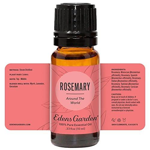 Edens Garden Rosemary Around The World Essential Oil - 100% Pure Premium Grade, Undiluted, Natural, Therapeutic, Aromatherapy, The Best for Skin, Face, Humidifiers 10 ml (.33 fl oz) - görsel 15