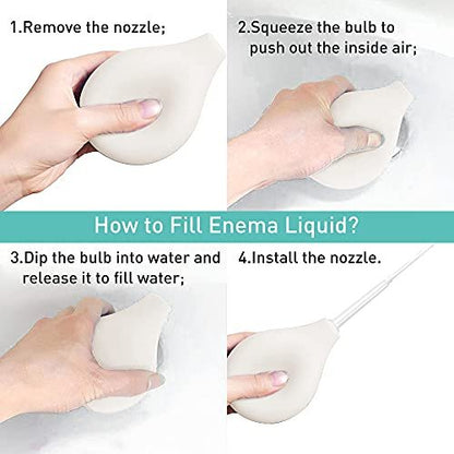 TopQuaFocus 8oz Enema Kit - Anal and Vaginal – Color: Clear/Transparent – Image 18