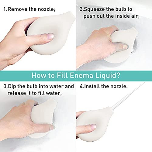 TopQuaFocus 8oz Enema Kit - Anal and Vaginal – Color: Clear/Transparent – Image 8