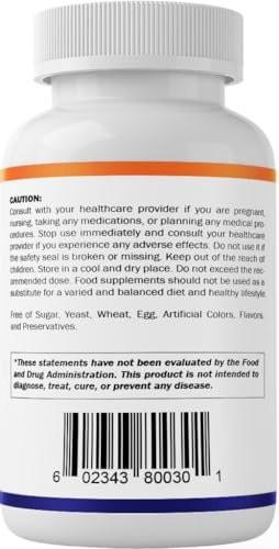 Vitamatic L-Carnitine Fumarate 1000 mg - 120 Vegetable Capsules (1 Bottle) - görsel 7
