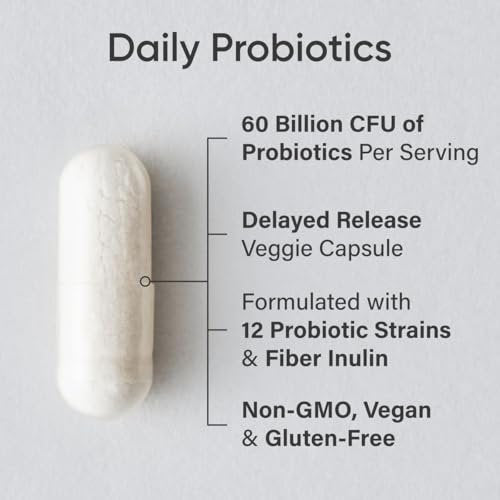 Sports Research Daily Probiotics with – Vegan & Plant-Based: Suitable for vegans and those avoiding animal – Image 3
