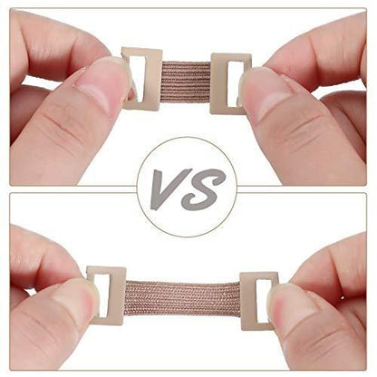 50 Pieces Elastic Bandage Clips with Stretch Metal Clasps Compression Bandage Wrap Secure Fastening Clips with Plastic Storage Box for Various Bandages and Gauze After Surgery Recovery