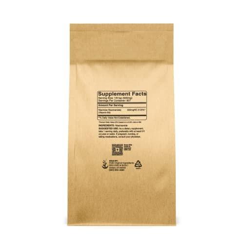 Pure Original Ingredients Niacinamide (1lb) Vitamin B3, Flush-Free, Gluten-Free - görsel 4