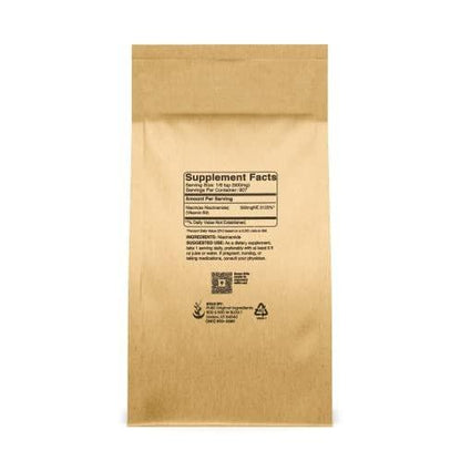 Pure Original Ingredients Niacinamide (1lb) Vitamin B3, Flush-Free, Gluten-Free