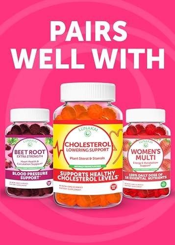 Lunakai USA Made Womens Multivitamin Gummies - Delicious Daily Dose with 16 Multi Vitamins for Women - Energy & Immune Support, Non-GMO, 60 Ct - görsel 11