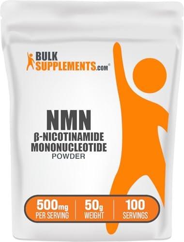 BulkSupplements.com Nicotinamide Mononucleotide (NMN) - NAD Supplement - NMN Powder - NMN Supplement - NMN Nicotinamide Mononucleotide (50 Grams - 1.8 oz) - görsel 2