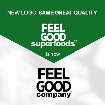 FeelGood Superfoods 1000mg Immune Support Capsules Made with 25 Organic Fruits and Vegetables, Strong Immunity Boosters with Vitamins A, C, D3, and Zinc, 60 Count