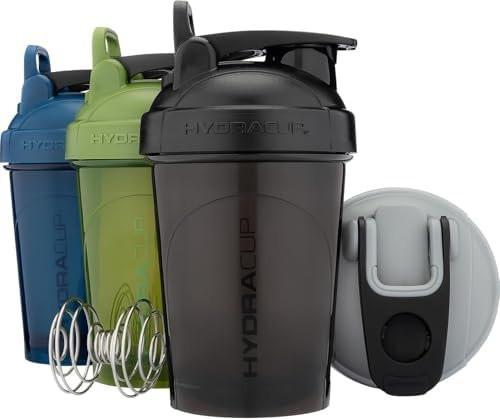 Hydra Cup 6 Pack 28 oz Protein Shaker Bottles for Protein Mixes with Whisk Ball, Leak-Proof Shaker Cups for Protein Shakes, BPA-Free with Carry Handle (OG Sport Mix) - görsel 11
