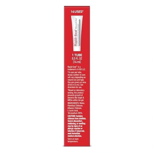 Rapid-Seal Wound Gel (5 Tubes) | Stops – Stops Bleeding Instantly: The gel rapidly coagulates blood and seals the – Image 7