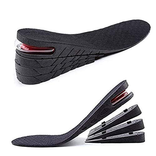Height Increase Insoles Air Taller Cushion Shoes Insoles 4-Layer Heel Insert for Men - görsel 1