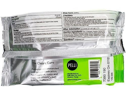 Athlete’s Foot Antifungal (30-Wipes), Tolnaftate 1%, Alcohol-Free, Skin-Repairing Formula with Emollients, Eucalyptus & Menthol, Treats & Prevents Athlete’s Foot, Jock Itch & Ringworm, APMA Approved.