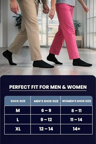 Special Essentials 12 Pairs Cotton Diabetic – Care Instructions: Machine wash cold, tumble dry low – Image 12