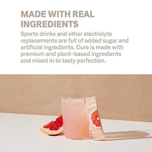 Cure Hydration | Plant-Based Electrolyte – Plant-Based Electrolytes: Derived from coconut water, providing natural – Image 1