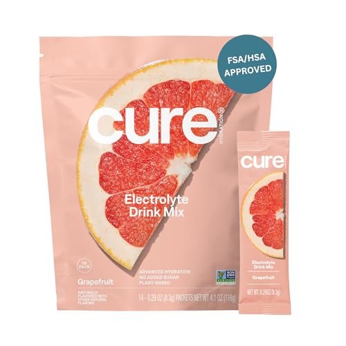 Cure Hydration | Plant-Based Electrolyte – No Added Sugar: Sweetened with stevia leaf extract, making it suitable – Image 2