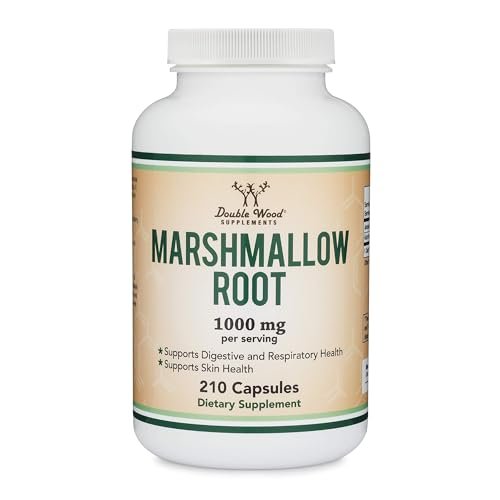 Marshmallow Root Capsules (210 Count, – Servings Per Container: 105 (210 capsules) – Image 8