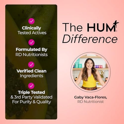HUM B12 Turbo, Vitamin B12 Supplement, Daily Energy Support, Calcium for Bone Health, B-12 Vitamin Energy Supplements, Gluten Free, Vegan, Non GMO, 30 Vegan High Potency Tablets