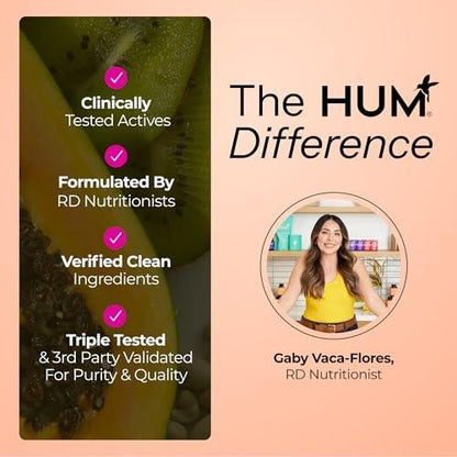 HUM Base Control Multivitamin for Women with Vitamin C, Iron, Biotin, Zinc, B Complex, Daily Women's Multivitamin, 22 Essential Vitamins & Minerals, Support for Pre-Menopause, Gluten Free, 30 Capsules