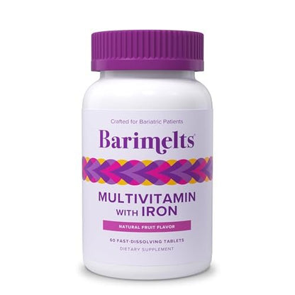 BariMelts Bariatric Multivitamin with Iron, – Complete Nutritional Support: Contains key nutrients for – Image 2