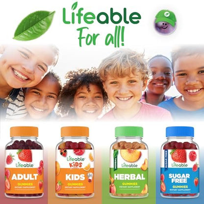 Doctors Finest Multivitamin Gummies for Kids - Vegetarian, GMO-Free & Gluten Free - Great Tasting Fruit Flavors Pectin Chews - 120 Jellies