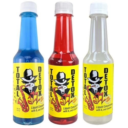 10oz Jazz Total Detox Liquid Concentrate with B2 & Creatine Variety Pack (3) - görsel 2
