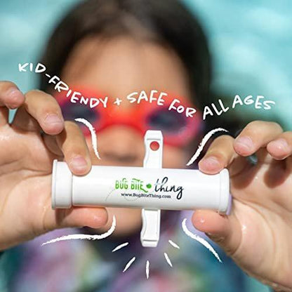 BUG BITE THING Suction Tool – Natural Insect Bite Relief for Bug Bites and Bee/Wasp Stings (White, 3-Pack)