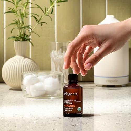 Cliganic Organic Sweet Orange Essential Oil, 4oz - 100% Pure Natural for Aromatherapy Diffuser | Non-GMO Verified - görsel 13