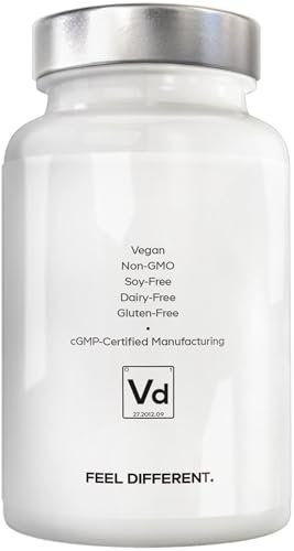 Amen Vitamin D, K2 & Zinc, Cholecalciferol D3 5000 IU, Organic Whole Food Blend with Apple, Blueberry, Cranberry, Elderberry Powder Fruits, Vegan Supplement, D3 K2 Vitamins, Non-GMO - 60 Capsules - görsel 6