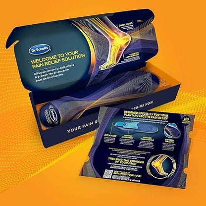 Dr. Scholl's Plantar Fasciitis Sized to Fit Pain Relief Insoles // Shoe Inserts with Arch Support for Men and Women, 1 Count