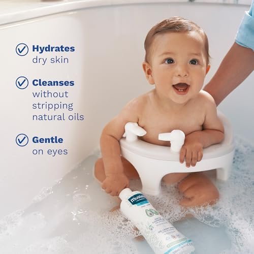 Mustela Gentle Cleansing Gel - Baby Wash for – Hypoallergenic: Tested under dermatological and pediatric control – Image 5