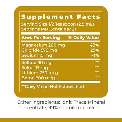 Premier Research Labs Premier Ph Minerals - Trace Minerals, Trace Mineral Drops, Minerals for Water, Magnesium Supplement for Distilled Water, Reverse Osmosis Water, Liquid Concentrate - 2 Fl Oz