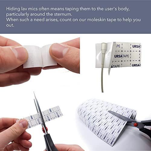 URSA Tape Soft Strips - Pack of 30 (Beige) | Stretchy Moleskin Fabric Tape | Heavy-Duty Blister Prevention Strips | No-Residue Bandages for Feet & Body | Adhesive Padding | 3.14 x 0.98 in - görsel 18