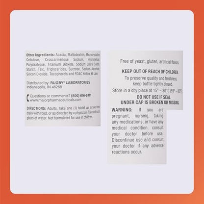 Rugby 600 mg Calcium Tablets - Made with 10 – Essential Bone Support: Calcium is a key mineral for building and – Image 1